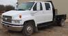 2007 Chevrolet C4500 CrewCab flatbed truck 81,502 miles on odometer 6 6L V8 OHV 32V turbo diesel eng...