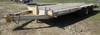 1982 JFW 20 triple axle flatbed trailer 4 dovetail 8 W 5 tongue Pintle hitch Break away system 9 50 ...
