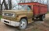 1973 Chevrolet C60 grain truck 74,450 miles on odometer 350 CID V8 gas engine Long block installed a...
