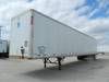 2000 Wabash 53 dry van trailer 102 W Air suspension 275/80R22 5 tires GVWR 68,000 lbs Sheet metal da...