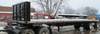 1995 Trail King NXT152 flatbed trailer 44 L x 94 W wood deck 48 x 94 headache rack Stake pockets Rat...