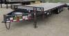 2007 Load Max triple axle trailer 20 8 L x 97 W wood deck 64 L sloped tail 60 L x 19 W fold down ram...