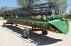 1999 John Deere 930 platform header 30 Full fingered auger Hydraulic fore/aft Poly skids Contour Mas...