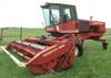 1982 Hesston 6650 self propelled swather 5,941 hours on meter Perkins diesel engine Hydrostatic tran...