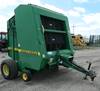 1998 John Deere 566 round baler 11,782 bales on monitor 5 x 6 bale capacity Mega tooth pickup Twine ...