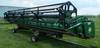 1996 John Deere 930 rigid header Hydraulic reel height adjustment Hydraulic fore/aft Serrated bolt o...