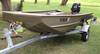 2007 Lowe R1448M roughneck boat 14 L Mercury 25 HP motor Four stroke EFI Electric start McClain galv...
