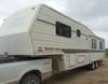 1992 Nuwa Hitchhiker fifth wheel camper 35 L 17 x 12 awning 13 5 BTU air conditioner Furnace Microwa...