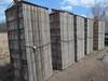 Symons Silver aluminum smooth face 8 forms 325 linear feet of set wall Symons Silver aluminum 4 smoo...