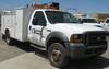 2005 Ford F550 XL Super Duty service truck 179,138 miles on odometer 6 0L V8 OHV 32V turbo diesel en...