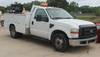 2008 Ford F350 XL Super Duty service truck 115,842 miles on odometer 6 4L V8 OHV 32V turbo diesel en...