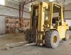 Hyster H80C industrial forklift 9,907 hours on meter Teledyne Continental six cylinder flathead prop...