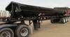 2000 Circle R SS443 6LS tri axle side dump trailer 44 L 24 2 cu yd 2 compartments Spring suspension ...