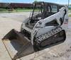 2005 Bobcat T190 skid steer 2,333 hours on meter Kubota diesel engine Model V2403 OROPS Sift cab enc...
