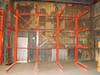Cantilever warehouse shelving 13 H x 5 1/4 W x 8 1/4 D main beam 4 hole spacing on center 52 L x 5 1...