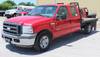 2005 Ford F350 XL Super Duty Crew Cab flatbed pickup truck 184,399 miles on odometer 6 0L V8 OHV 32V...