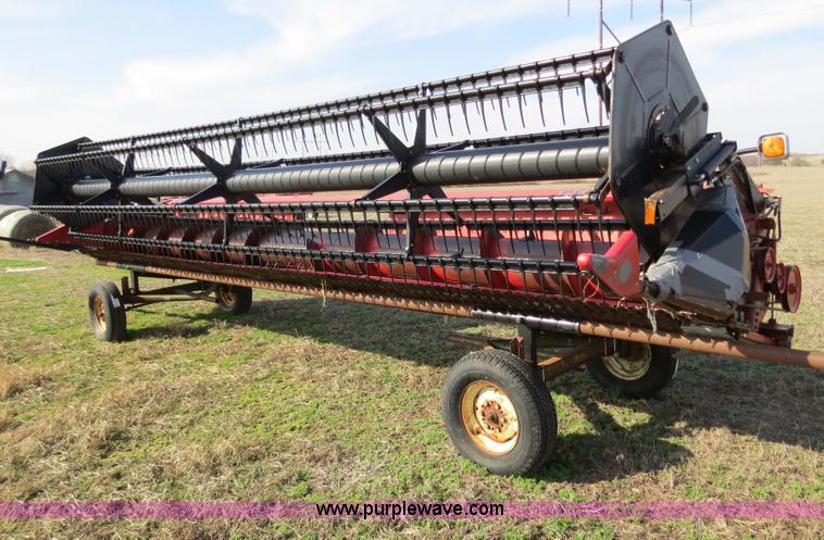 image for item B4609 1998 Case IH 1020 25' flex head header