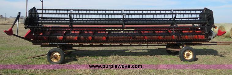 image for item B4609 1998 Case IH 1020 25' flex head header