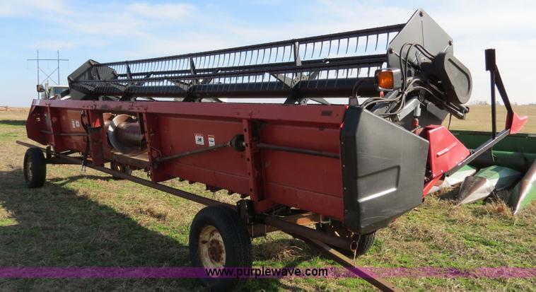 image for item B4609 1998 Case IH 1020 25' flex head header