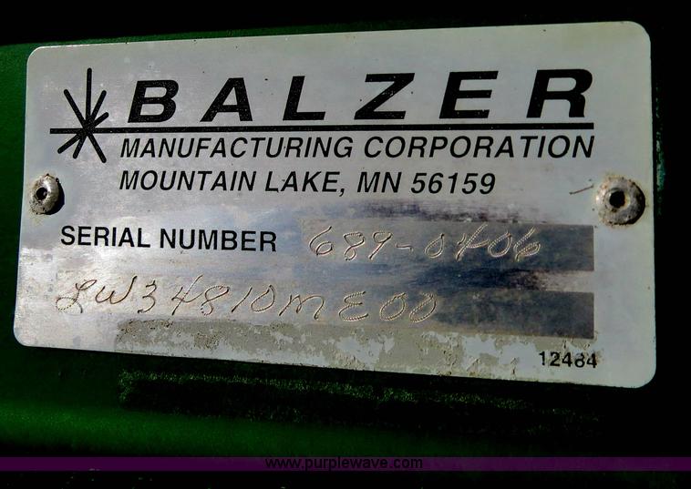 image for item B4611 Balzer lagoon pump