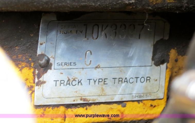 image for item B4774 1970 Caterpillar D6C dozer