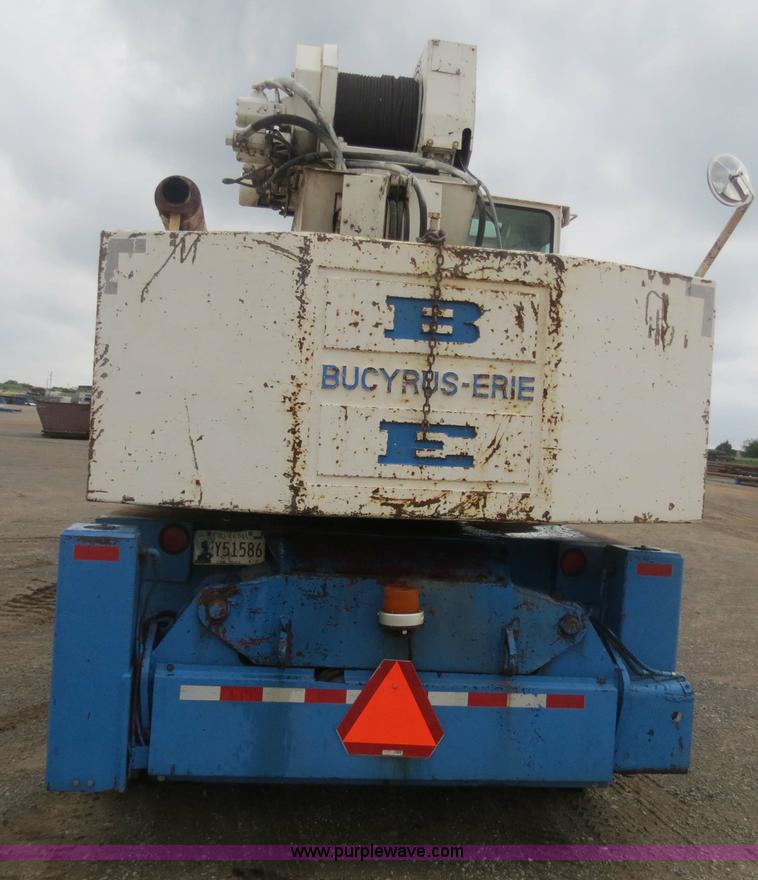 image for item B4783 1968 Bucyrus Erie 45C HydroCrane 30 ton hydraulic truck crane