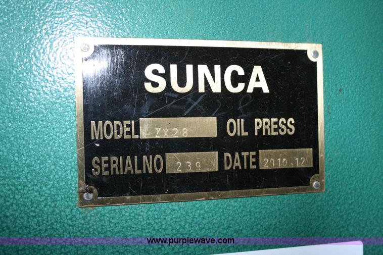 image for item C3571 Sunca ZX28 oil press