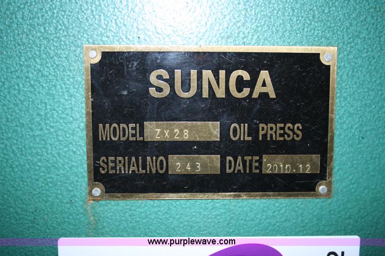 image for item C3572 Sunca ZX28 oil press