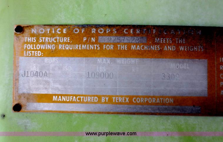 image for item D5997 1993 Terex 55 ton haul truck