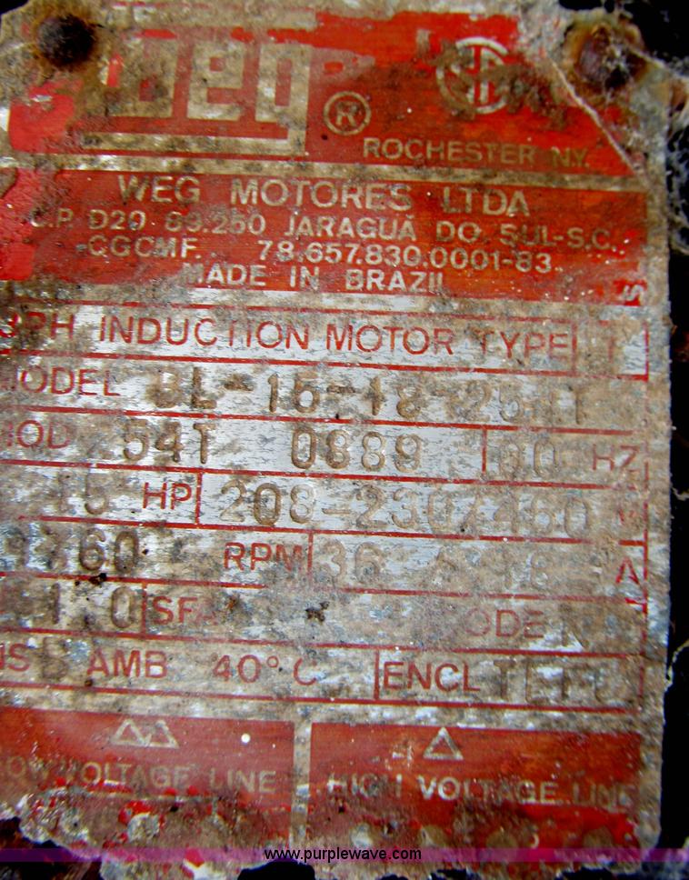 image for item E7538 Speed King stainless steel conveyor mixer and fertilizer hopper with scale