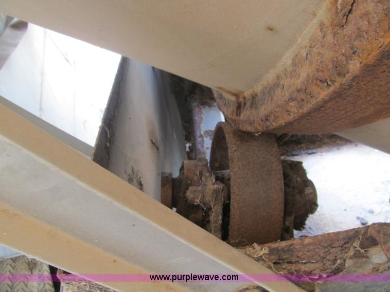 image for item E7538 Speed King stainless steel conveyor mixer and fertilizer hopper with scale