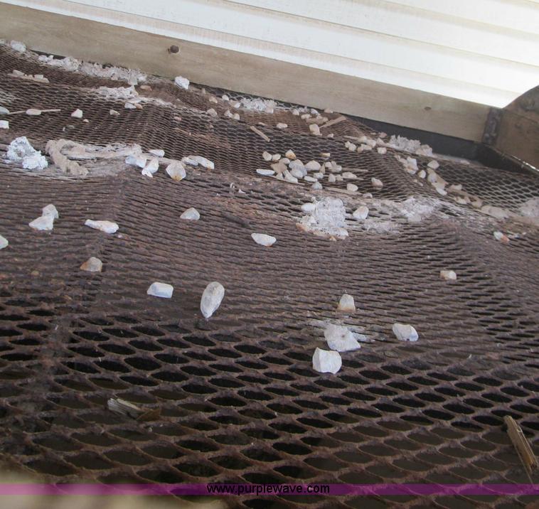 image for item E7538 Speed King stainless steel conveyor mixer and fertilizer hopper with scale