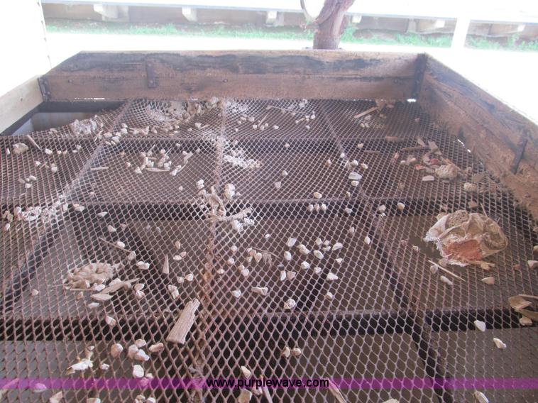 image for item E7538 Speed King stainless steel conveyor mixer and fertilizer hopper with scale