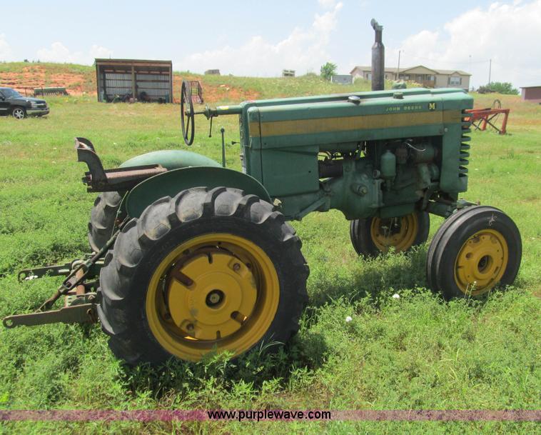 image for item F3204 1952 John Deere M tractor