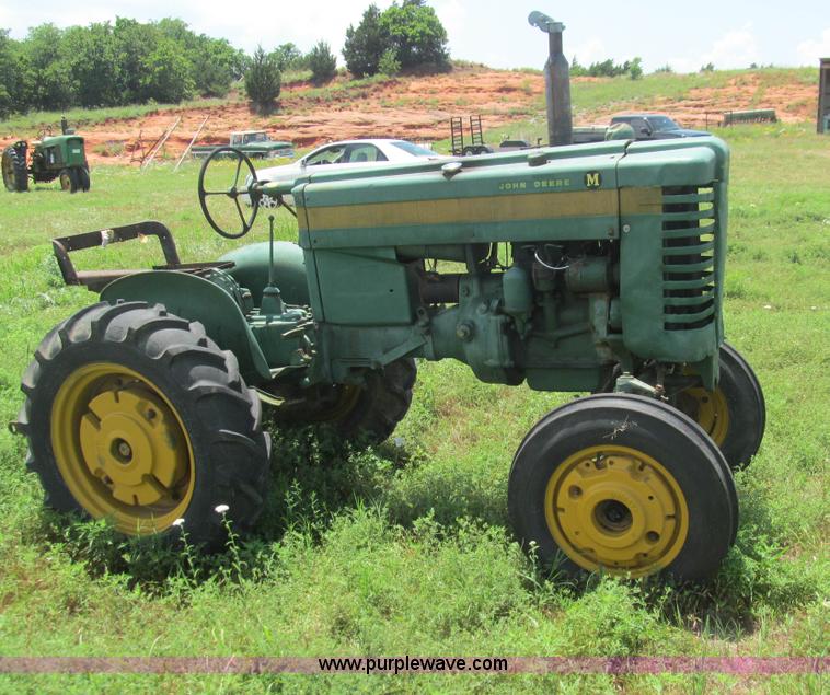 image for item F3204 1952 John Deere M tractor
