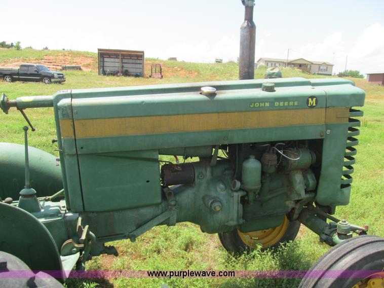 image for item F3204 1952 John Deere M tractor