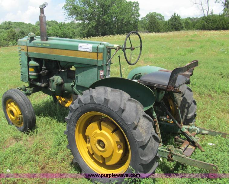 image for item F3204 1952 John Deere M tractor