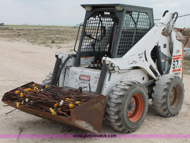 image for item G5731 1997 Bobcat 873 skid steer