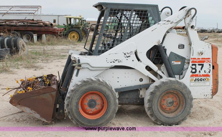 image for item G5731 1997 Bobcat 873 skid steer
