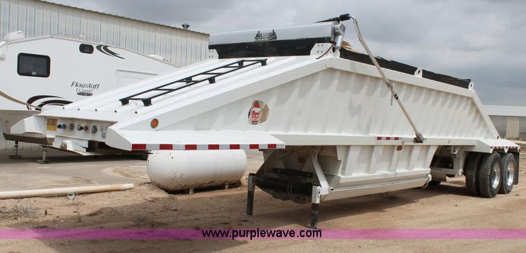 image for item G5735 2011 Construction Trailer Specialists belly dump trailer