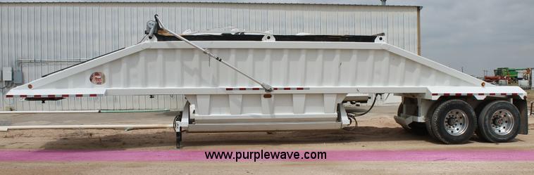 image for item G5735 2011 Construction Trailer Specialists belly dump trailer