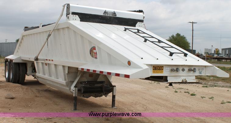 image for item G5735 2011 Construction Trailer Specialists belly dump trailer