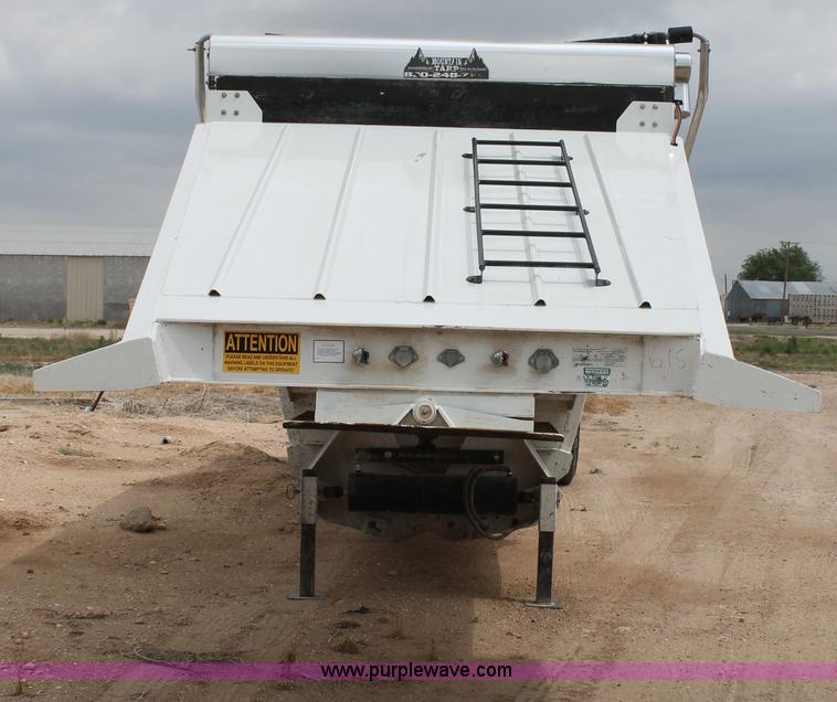 image for item G5735 2011 Construction Trailer Specialists belly dump trailer