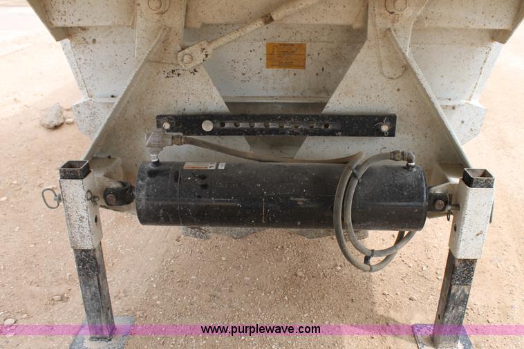 image for item G5735 2011 Construction Trailer Specialists belly dump trailer