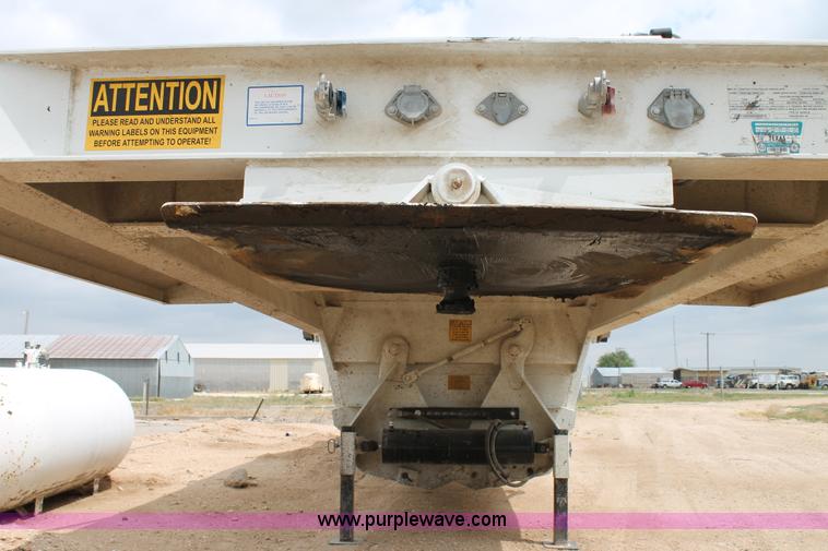 image for item G5735 2011 Construction Trailer Specialists belly dump trailer