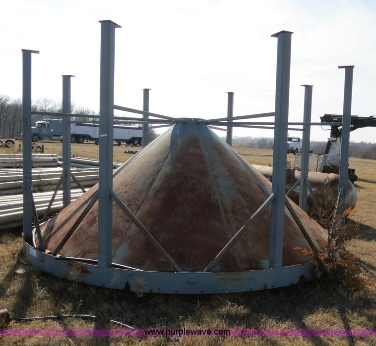 image for item S5926 15' diameter grain bin cone bottom