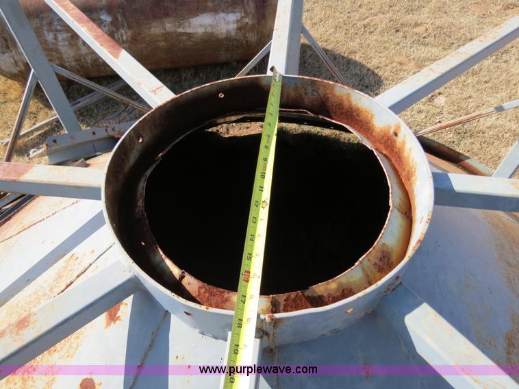 image for item S5926 15' diameter grain bin cone bottom