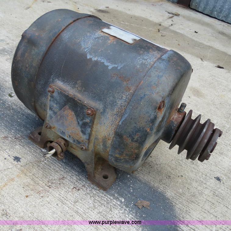 image for item S9687 Three phase electric motor