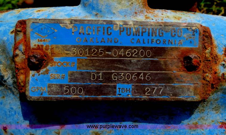 image for item S9693 Pacific Pumping Co. pump