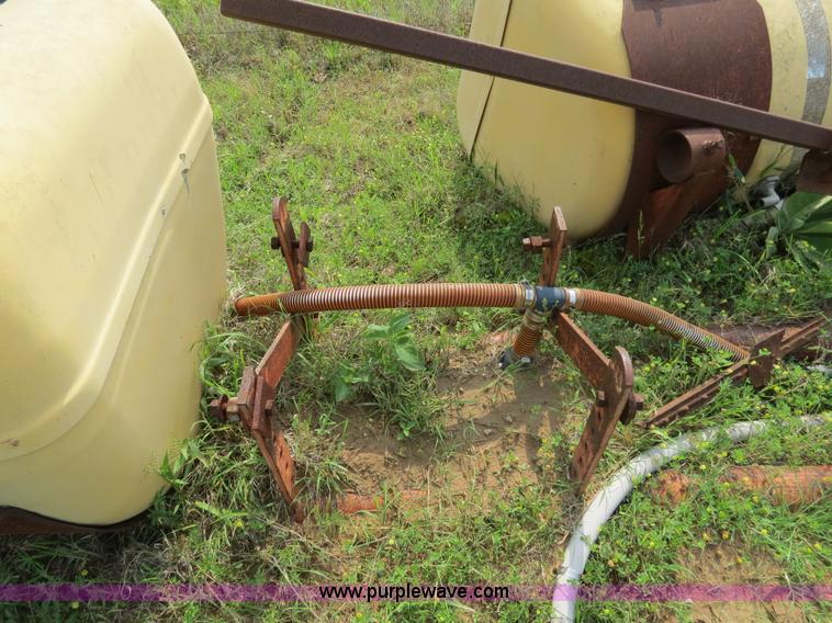 image for item S9695 (2) 200 gallon saddle tanks